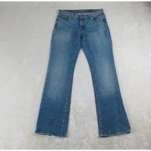 Polo Ralph Lauren Pants Womens 8 Blue Jeans Denim‎ Stretch Kelly Low Rise*